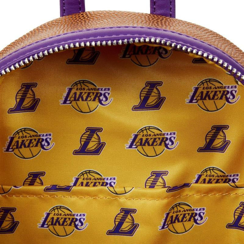 Loungefly NBA LA Lakers Basketball Mini Backpack